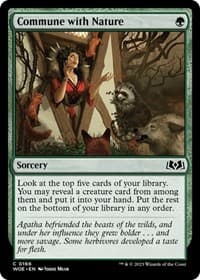 Commune with Nature from Wilds of Eldraine