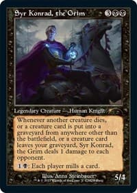 Syr Konrad, the Grim (Retro Frame) from WPN & Gateway Promos