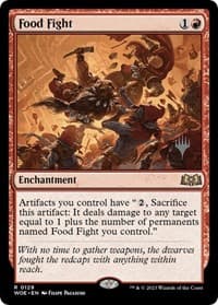 Food Fight from Promo Pack: Wilds of Eldraine