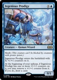 Ingenious Prodigy from Promo Pack: Wilds of Eldraine