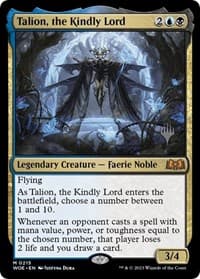Talion, the Kindly Lord from Promo Pack: Wilds of Eldraine