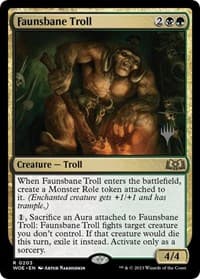 Faunsbane Troll from Promo Pack: Wilds of Eldraine
