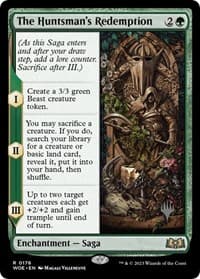 The Huntsman's Redemption from Promo Pack: Wilds of Eldraine