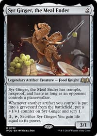 Syr Ginger, the Meal Ender from Promo Pack: Wilds of Eldraine