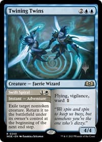 Twining Twins from Promo Pack: Wilds of Eldraine