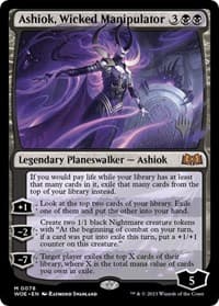 Ashiok, Wicked Manipulator from Promo Pack: Wilds of Eldraine