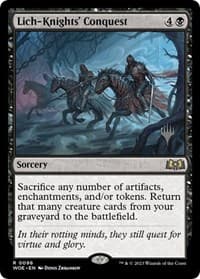 Lich-Knights' Conquest from Promo Pack: Wilds of Eldraine