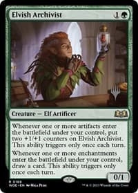 Elvish Archivist from Promo Pack: Wilds of Eldraine