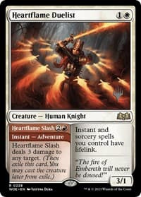 Heartflame Duelist from Promo Pack: Wilds of Eldraine