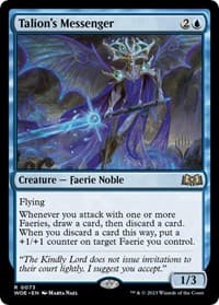 Talion's Messenger from Promo Pack: Wilds of Eldraine