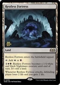Restless Fortress from Prerelease Cards