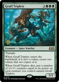 Gruff Triplets from Prerelease Cards