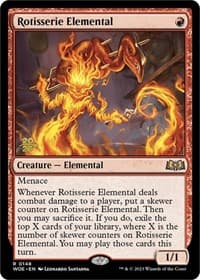 Rotisserie Elemental from Prerelease Cards