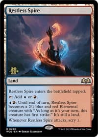 Restless Spire from Prerelease Cards