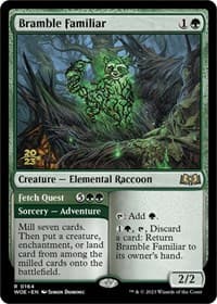 Bramble Familiar from Prerelease Cards
