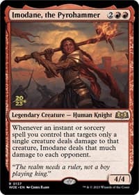 Imodane, the Pyrohammer from Prerelease Cards