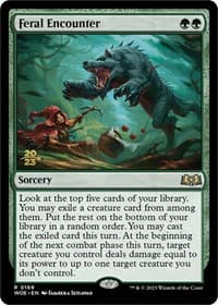 Feral Encounter from Prerelease Cards