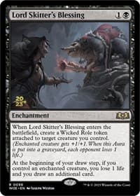 Lord Skitter's Blessing from Prerelease Cards