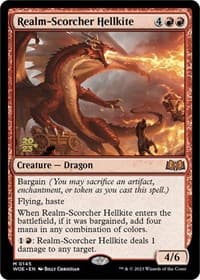 Realm-Scorcher Hellkite from Prerelease Cards
