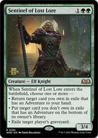 Sentinel of Lost Lore from Prerelease Cards