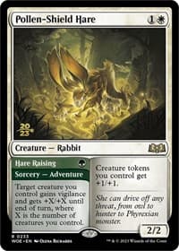 Pollen-Shield Hare from Prerelease Cards