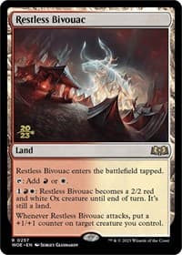 Restless Bivouac from Prerelease Cards