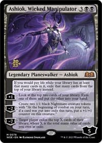 Ashiok, Wicked Manipulator from Prerelease Cards