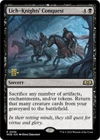 Lich-Knights' Conquest from Prerelease Cards