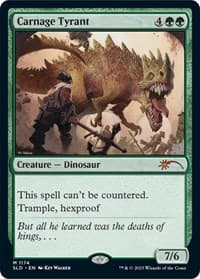 Carnage Tyrant from Secret Lair Drop Series