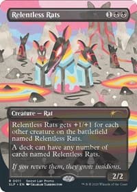 Relentless Rats (0011) from Secret Lair Showdown