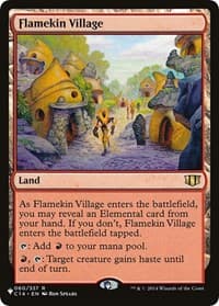 Flamekin Village (C14) from The List Reprints