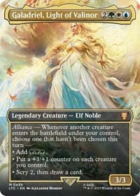 Galadriel, Light of Valinor (Borderless) from Commander: The Lord of the Rings: Tales of Middle-earth