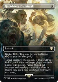 Galadriel's Dismissal (Borderless) from Commander: The Lord of the Rings: Tales of Middle-earth