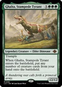 Ghalta, Stampede Tyrant from The Lost Caverns of Ixalan