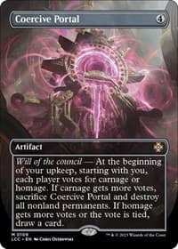 Coercive Portal (Borderless) from Commander: The Lost Caverns of Ixalan