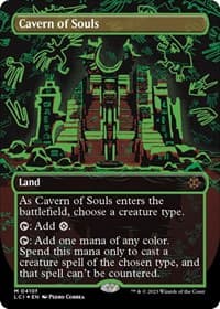 Cavern of Souls (0410f) (Borderless) from The Lost Caverns of Ixalan