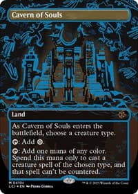 Cavern of Souls (0410c) (Borderless) from The Lost Caverns of Ixalan