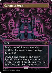 Cavern of Souls (0410d) (Borderless) from The Lost Caverns of Ixalan