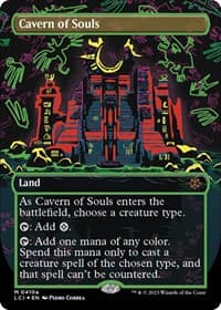 Cavern of Souls (0410a) (Borderless) from The Lost Caverns of Ixalan