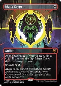 Mana Crypt (0017a) (Borderless) from Special Guests