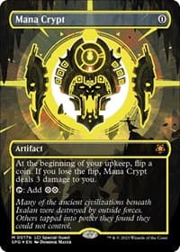 Mana Crypt (0017b) (Borderless) from Special Guests