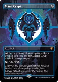 Mana Crypt (0017c) (Borderless) from Special Guests