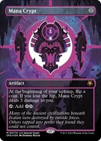 Mana Crypt (0017d) (Borderless) from Special Guests