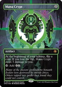 Mana Crypt (0017f) (Borderless) from Special Guests