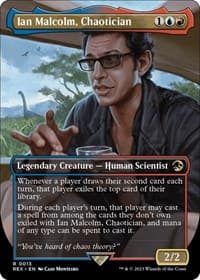 Ian Malcolm, Chaotician (Borderless) from Universes Beyond: Jurassic World Collection