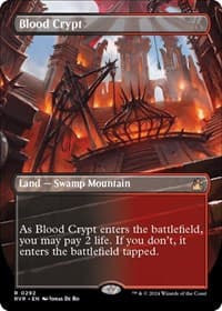 Blood Crypt (Borderless) from Ravnica Remastered