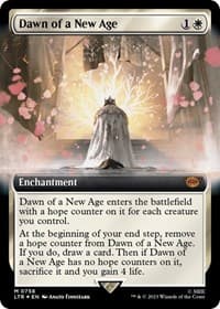 Dawn of a New Age (Extended Art) (Surge Foil) from Universes Beyond: The Lord of the Rings: Tales of Middle-earth