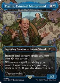 Vizzini, Criminal Mastermind - Baral, Chief of Compliance from Secret Lair Drop Series