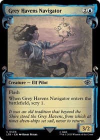 Grey Havens Navigator (Showcase Scrolls) from Universes Beyond: The Lord of the Rings: Tales of Middle-earth