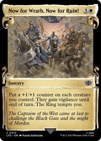 Now for Wrath, Now for Ruin! (Showcase Scrolls) from Universes Beyond: The Lord of the Rings: Tales of Middle-earth